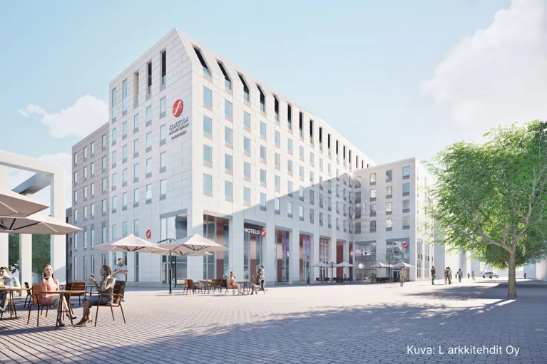 Sokos Hotel Kokkola 2 havainnekuva L arkkitehdit Oy