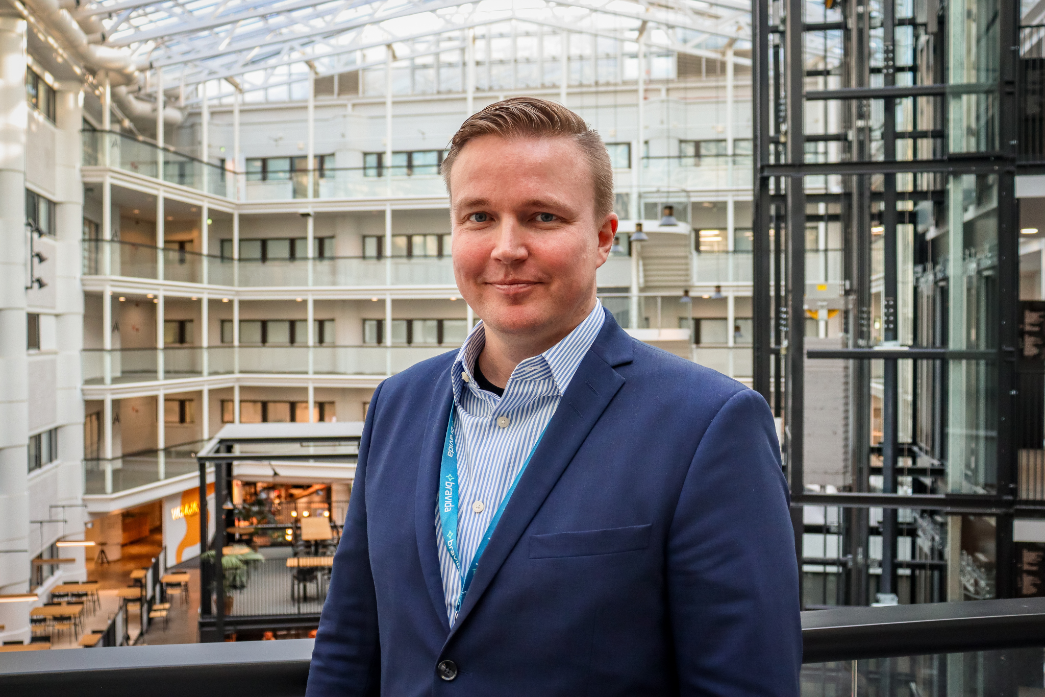 Bravidan aluejohtaja Mika Toiviainen