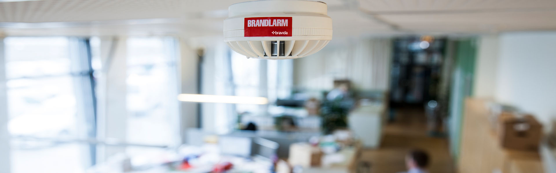 Bild på brandlarm