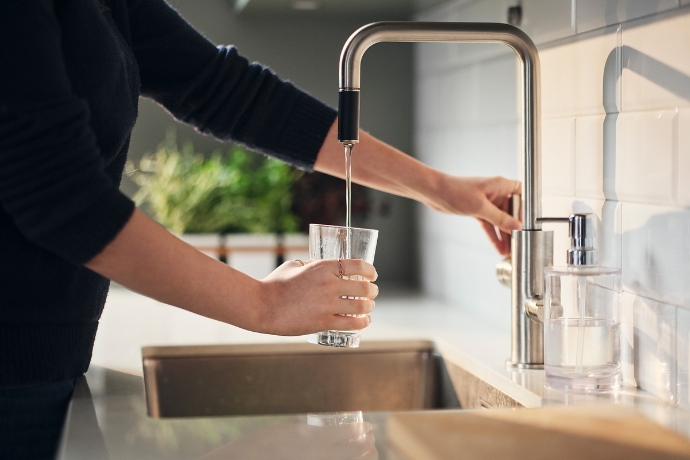 Bravida energiatehokkaat LV-ratkaisut vesihana