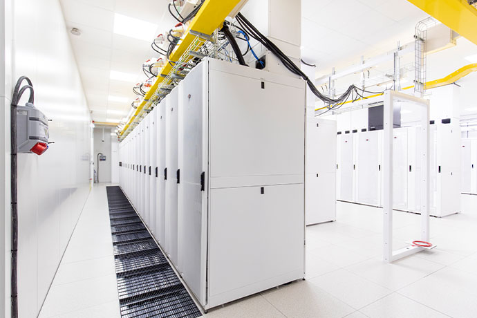 Avbrottsfri kraft - serverhall